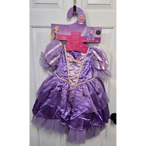 Disney Princess Rapunzel from Tangled Glow-in-the-Dark Costume Dress XS